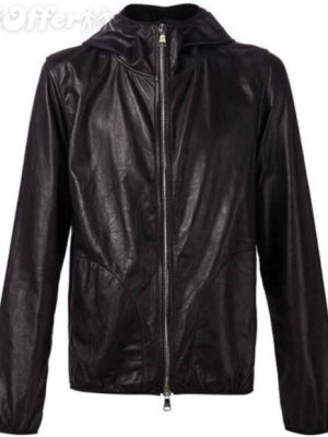 giorgio-brato-black-leather-jacket-with-hood-new-9688