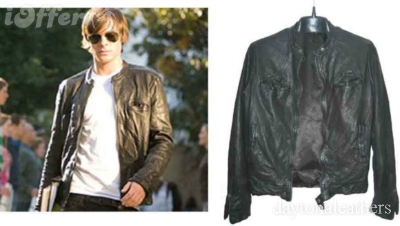 Zac Efron in a Vintage Racer Jacket – Members Only®