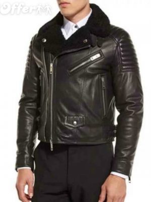 prorsum-black-shearling-lined-slim-leather-biker-jacket-57a6