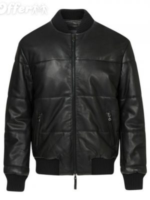 lot-78-padded-bomber-leather-jacket-new-ba96