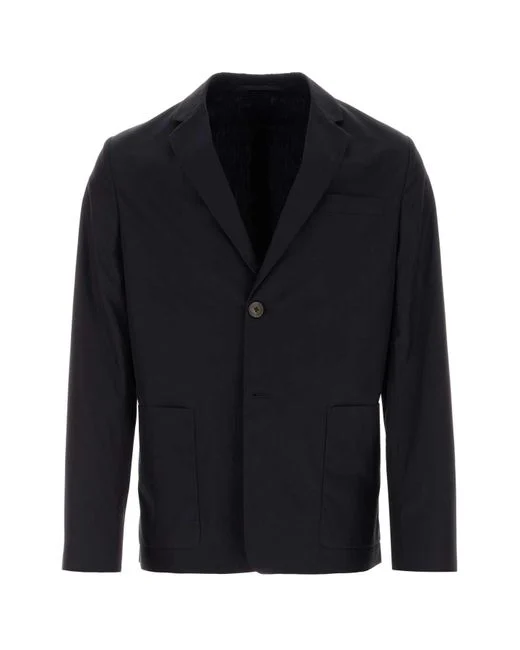 prada-Blue-Midnight-Cotton-Blazer